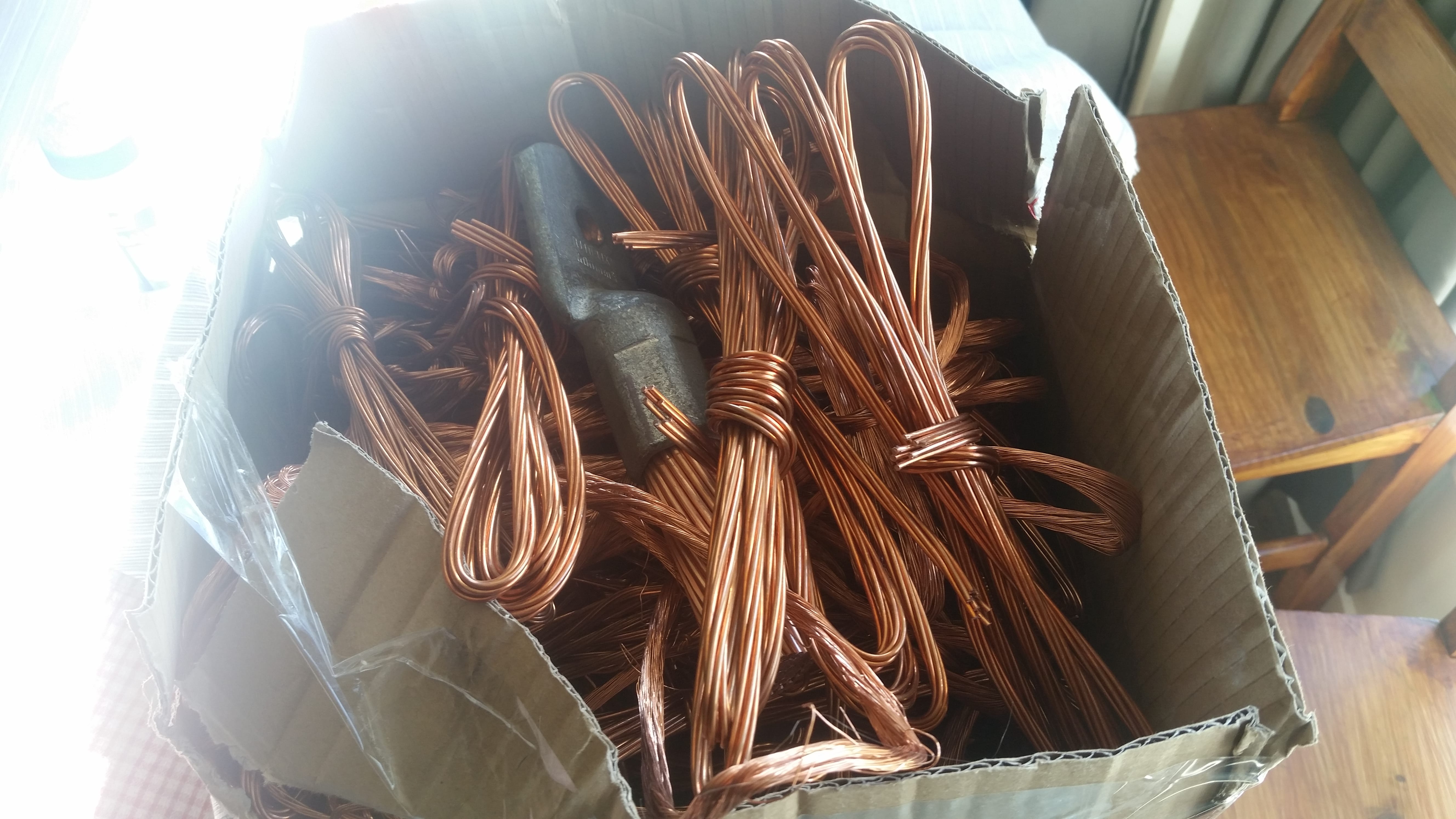 Stripped copper Box Precious Metal Good Investment
